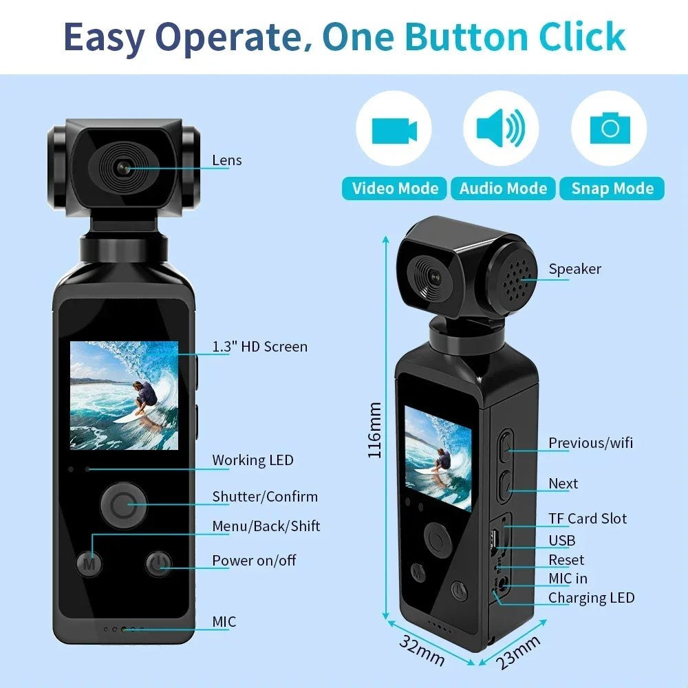 VisiFlex 4K Pocket Cam