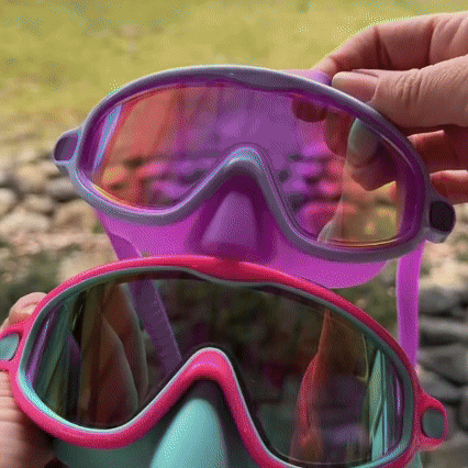 BubbleVision - Kids Swim Glasses (Pack of 2)