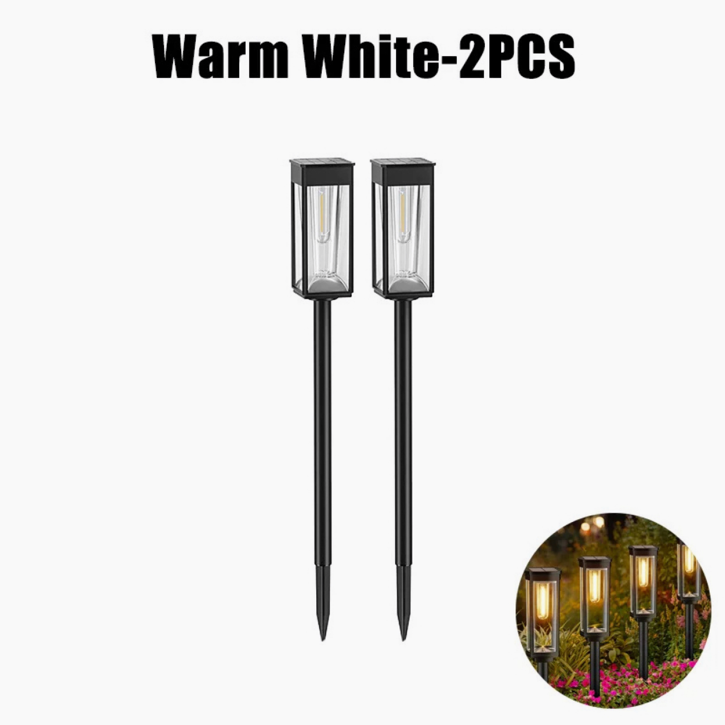 RadiantGlow™ Solar Pathway Lights